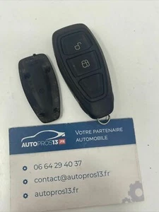 CLE PLIP TELECOMMANDE COMMANDE FORD ECOSPORT RANGER POUR RECUPERER DES COMPOSANT - Foto 1 di 11