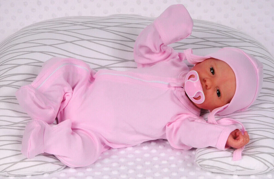 Set tutina berretto pigiama bambino 50 56 62 68 74 pigiama tuta abbigliamento bambino - Immagine 1 di 1