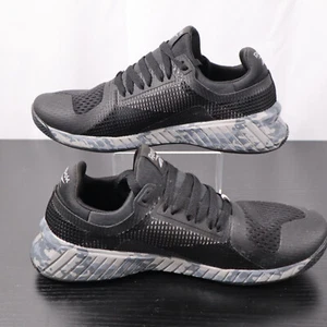 Zapatillas deportivas Reebok Flashfilm para hombre talla 8 negras suela camuflada parte superior baja con cordones - Imagen 1 de 8