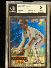 1992 Pinnacle Carlos Baerga Museum Collection #2 BVG 8 NM-MT