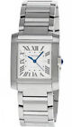 CARTIER Tank Francaise Large AUTO SS Silver Dial Women's Watch WSTA0067