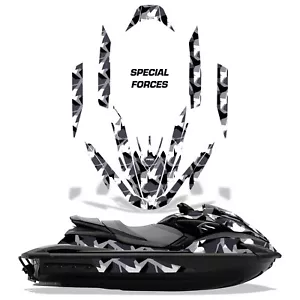 Jet Ski Graphic Decals Stickers For Yamaha FZR 2009-2016 SPECIALFORCES S - Foto 1 di 2
