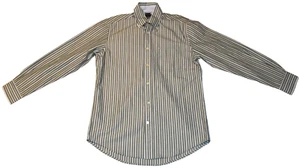 VTG Tommy Hilfiger Long Sleeve Button Down Dress Shirt Men's Small Big & Tall - Picture 1 of 22