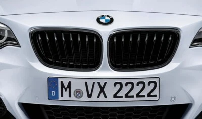 Передняя левая решетка BMW M Performance отделка глянцевая черная отделка (RRP £59) 51712336815 - Изображение 1 из 3