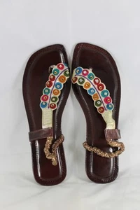 Gorgeous Sandals Hand-Crafted Leather Sandals Free Postage - Picture 1 of 9