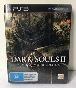Dark Souls II 2 Black Armour Edition Sony Playstation 3 PS3 Soundtrack Steelbook - Picture 1 of 10