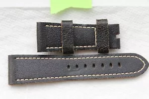 OEM/Authentic Officine Panerai Brown Leather Distressed Band/Strap 47mm Watch - Picture 1 of 4