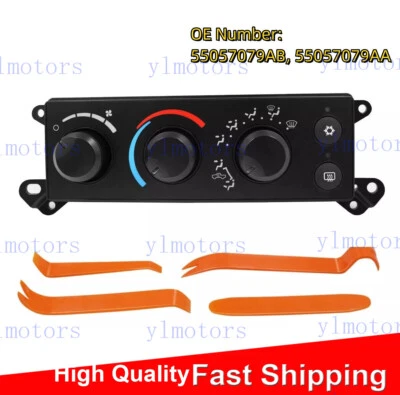 Panel de control de calefacción de aire acondicionado 55057079AA para Dodge Dakota 3500 3,7 L 4,7 L 2008-2011 Foto 1 de 4