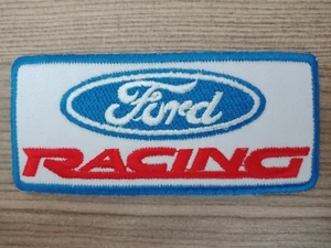 FORD RACING MOTORCYCLE LOGO Sport Motor Racing Car Embroidered Iron On Patch sew - Picture 1 of 5