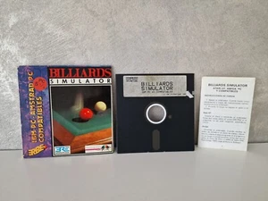 Billiards Simulator Game PC 5 1/4 - Picture 1 of 9