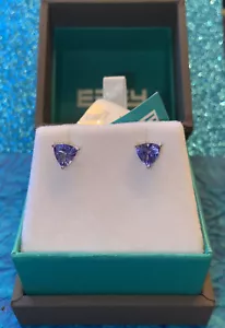 ¡NUEVO! Aretes de tanzanita y plata de ley Effy/precio de venta sugerido por el fabricante $570 - Imagen 1 de 8