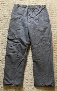 East German (DDR) Winter Insulated Men’s Work Pants/ Trousers, Size 50 (LARGE) - Picture 1 of 10
