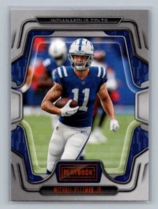 2022 Panini Playbook #18 Michael Pittman Jr. - Picture 1 of 2