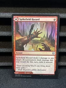 MTG Spikefield Hazard Spikefield Cave Zendikar Rising 166/280 Foil Uncommon - Picture 1 of 2