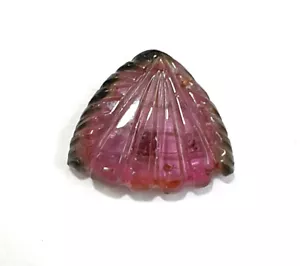 6.30ct 100% Natural Certified Tourmaline Fancy carved Gemstone - Picture 1 of 5