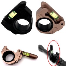 Scope Mount 25.4/30mm Ring Anti Cant Spirit Bubble Level Mount Tan/Black Hot 