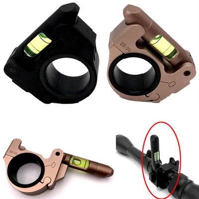 Optics Scope Mount 25.4/30mm Ring Anti Cant Spirit Bubble Level Mount Tan/ Black - Image 1 of 4