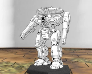 Galahad (Glass Spider) | CGL 1:265 Scale Battlemech | Battletech Miniature - Bild 1 von 1