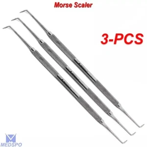 3 Stück Parodontal Scaler Frontzähne Morse Scaler Dental Scaling Instrumente - Bild 1 von 5