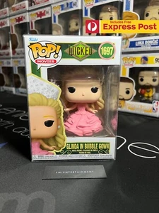 WICKED GLINDA IN BUBBLE GOWN FUNKO POP MOVIES VINYL FIGURE #1697 EXP POST P/P - Picture 1 of 9