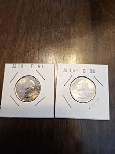 2010-D -P Yellowstone Wyoming NP ATB Quarter • #230814 • BU - Bild 1 von 5