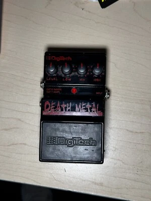Digitech Death Metal Distortion DDM Effects Pedal High Gain Heavy - Image 1 of 4