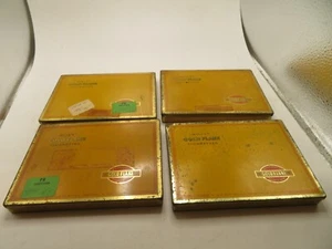 4 Vintage Wills GOLD FLAKE Cigarette Tin Gold Flake Honeydew London Tobacco Tins - Bild 1 von 6