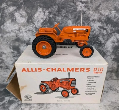 Allis Chalmers Model D-10 Tractor 1990 Collector Edition 1/16 Scale Spec Cast - Image 1 of 4