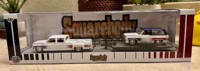 M2 MACHINES 76 GMC SIERRA 3500 DUALLY / 75 GMC JIMMY SIERRA SQUAREBODY SYNDICATE - Image 1 of 4