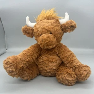 Mucca delle Highland Jellycat Fuddle nuova con etichette - Foto 1 di 5