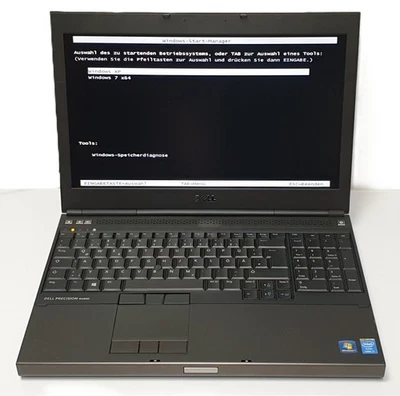 DELL PRECISION M4800 Windows XP +Windows7 Gamer i7 32GB 1TB Laptop AMD 2GB 15,6" - Bild 1 von 4