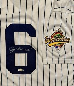 NEW YORK YANKEES LEGEND JOE TORRE SIGNIERTES TRIKOT MIT 96 WS PATCH JSA ZEUGE - Bild 1 von 3