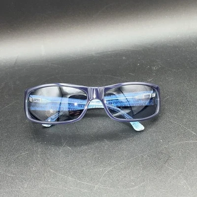 Gafas de sol Emporio Armani EA 9277/S marcos negros y azules 61-14-120 hechas en Italia Foto 1 de 4