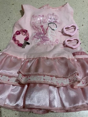 Vestido/pulsera rosa bonito muñeca American Girl My American Girl SOLO (Valentín) Foto 1 de 4