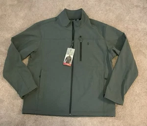 Free Country Jacket Men’s XL Green Soft Shell Water Resistant NWT - Picture 1 of 10