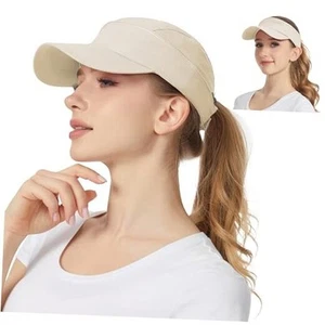 Womens Quick Drying Baseball Cap Adjustable Sun Visor Hat Lightweight UV - Picture 1 of 7