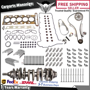 Engine Rebuild Crankshaft Timing Chain Gasket Kit For Chevrolet GMC 3.5L 2004-06 - Picture 1 of 9