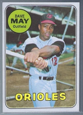 1969 Topps - Dave May #113 Orioles - Image 1 of 2