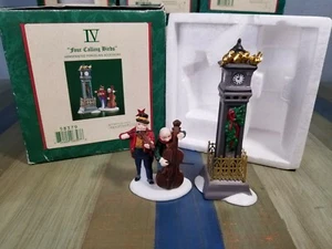 Department 56 Four Calling Birds, 12 Days of Dickens' Village - Number - 58379 - Picture 1 of 11