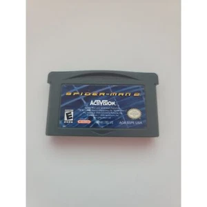 Spider-Man 2 Nintendo Gameboy Advance GB) Game Cartridge Authentic - Picture 1 of 3