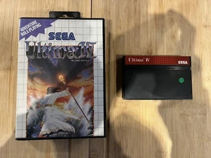 Ultima IV Sega Master System PAL Tested No Manual Pal - Picture 1 of 9