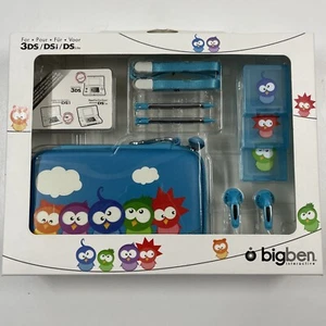 NEUF NEW pochette + stylet + écouteurs oiseaux bleu nintendo DS DSI 3DS - Picture 1 of 2