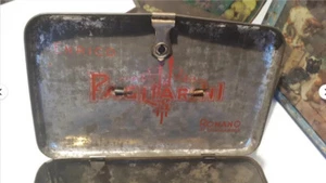 SCATOLE di latta antiche vintage boite tin box scatola da collezione anni 40 50 - Picture 1 of 10