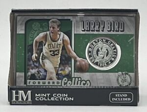 Highland Mint NBA Boston Celtics Larry Bird Silver Coin Card Limited to 5,000