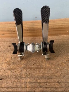 New Old Stock Vintage Simplex Shifters S Logo Shifter Set-Road Bike Touring-Sun - Picture 1 of 7
