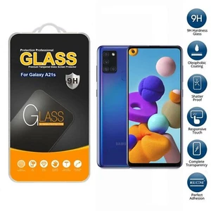 Pour Samsung Galaxy A21s Protection Écran en Verre Trempé - Photo 1 sur 12