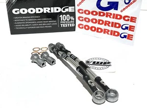 For VW Golf MK2 MK3 to MK4 Rear Caliper Conversion Goodridge Braided Brake Hoses - Picture 1 of 8