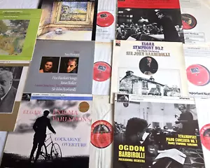 Barbirolli - Elgar Enigma, English String Music, Delius, Williams 8x EMI ASD Lps - Picture 1 of 9