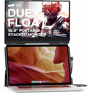 Mobile Pixels 15.6" Duex Float Portable Stacked Touchscreen Monitor 101-1011P01 - Picture 1 of 22