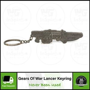 Gears Of War Lancer Gun (GOW) | Rare Promo Metal Keyring Keychain | Official
